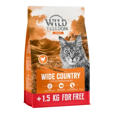 6,5 kg + 1,5 kg ingyen! 8 kg Wild Freedom - Wide Country szárnyas ÚJ 6,5 kg + 1,5 kg ingyen! 8 kg Wild Freedom - Wide Country szárnyas ÚJ