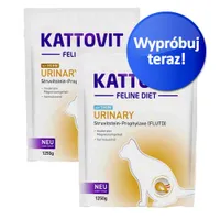 Mieszany zestaw próbny Kattovit Urinary, 2 x 1,25 kg - Zestaw mieszany