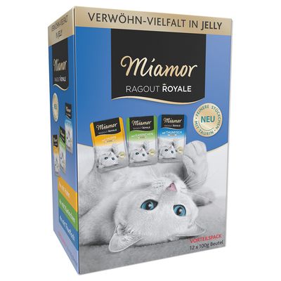 Miamor Ragout Royale -säästöpakkaus 36 x 100 g Multi-Mix Jelly I