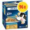 Felix Sensations Maaltijdzakjes Voordeelpakket: 96 x 85 g Gemengd pakket (96 x 85 g)
