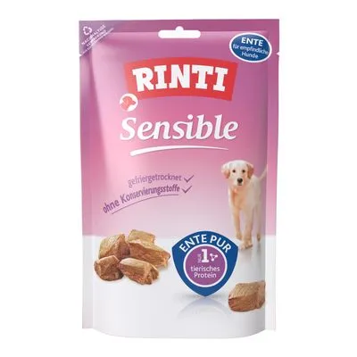 RINTI Sensible Gevriesdroogde Snacks - Dubbelpak: Eend (2 x 120 g)
