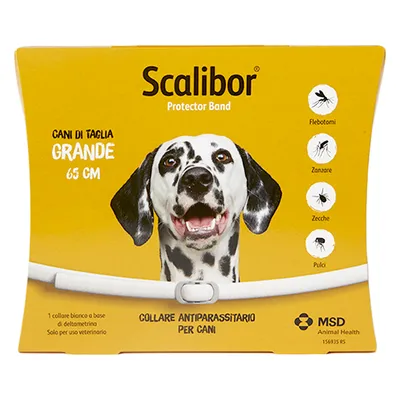 Scalibor® collare antiparassitario per cani tg grande - 65 cm (principio attivo 1,000 g)