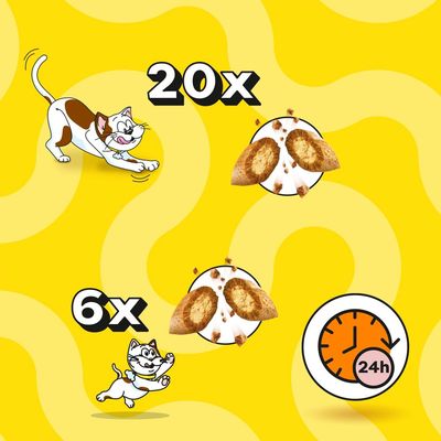 32 x 85 g / 120 x 85 g Sheba, karma mokra dla kota + Dreamies, kurczak, 180 g gratis!