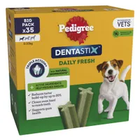 Pedigree Dentastix Fresh - Daily Freshness - Small (5-10kg) - 35 Sticks