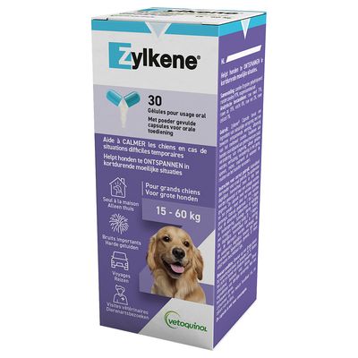 Vétoquinol Zylkène 450 mg pour chien > 30 kg 30 gélules
