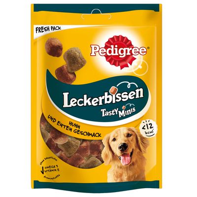 Pedigree Leckerbissen Varčno pakiranje: žvečilni prigrizki piščanec in raca 6 x 130 g