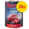 Sparepakke: Rocco Classic 24 x 400 g Rensdyr, Laks, Kylling, Rent Oksekød