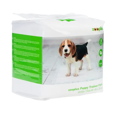 zooplus träningsunderlag för hundvalpar - Medium: L 45 x B 30 cm, 30 stycken