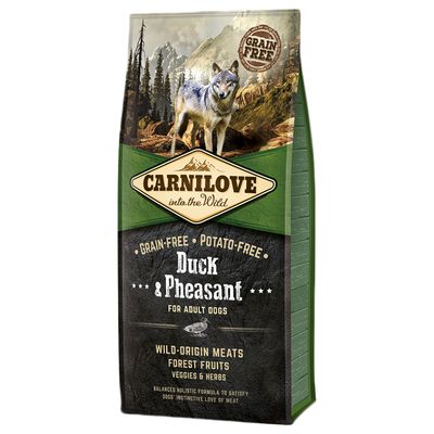 Carnilove Adult Duck and Pheasant, kaczka i bażant 12 kg