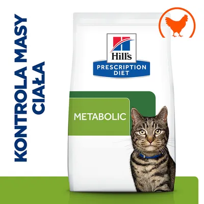 Hill's Prescription Diet Metabolic z kurczakiem - redukcja wagi - 1,5 kg