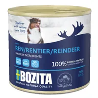 Bozita Paté 6 x 625 g pour chien - renne