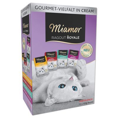 Pachet mixt de testare Miamor Ragout Royale 12 x 100 g