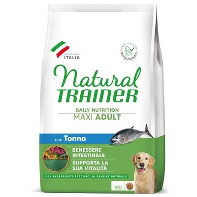 Natural Trainer Adult Maxi met Tonijn -Dubbelpak: 2 x 12 kg