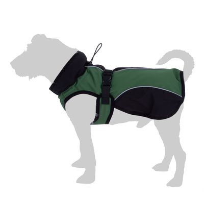 Softshell-Hundemantel ca. 45 cm Rückenlänge