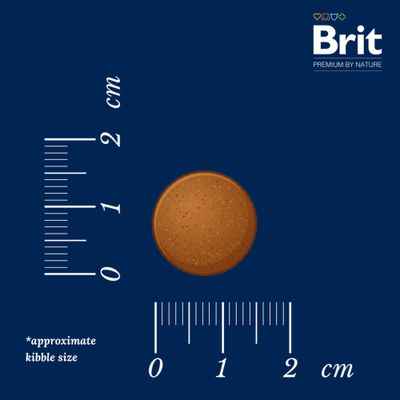 Brit Premium by Nature, alimento para perros de razas medianas (10-25 kg), alto contenido de pollo (45%), sin OGM, talla M, adulto.
