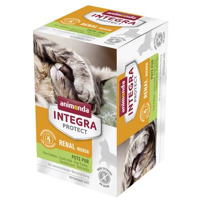 Animonda Integra Protect Adult Nieren (obličky) mištičky 6 x 100 g morčacie