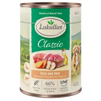Lukullus Saver Pack 24 x 400g - Duck & Veal - Grain-Free