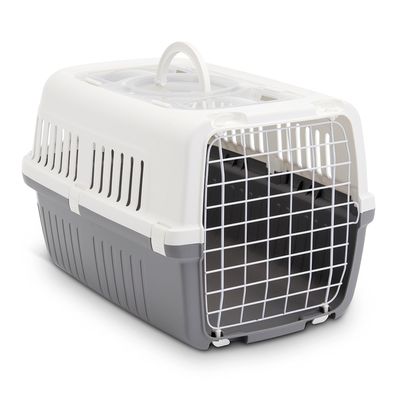 Cage de transport Savic Zephos 2 Open pour chat et petit chien l 38 x P 55,5 x H 34 cm