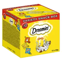 Catisfactions Variety Snack Box pour chat - 12 x 60 g