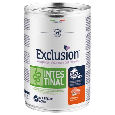 Exclusion Diet Intestinal 6 x 400 g Maiale & Riso
