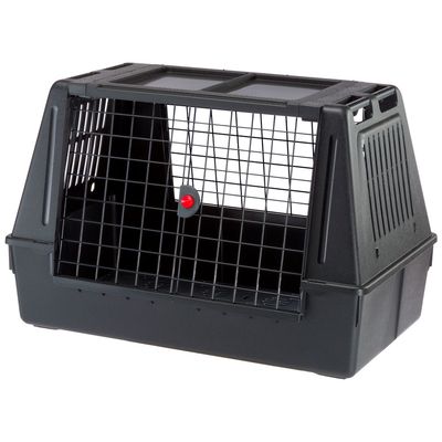 Ferplast Autotransportbox Atlas Car Scenic schwarz B 100 x T 60 x H 66 cm (100)