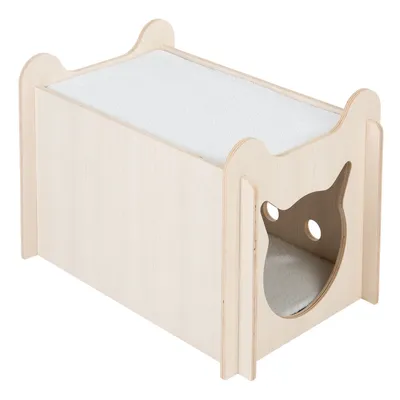 Pelíšek pro kočky Peekaboo - d 61 x š 40 x v 40 cm