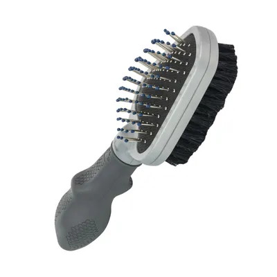 FURminator Doppelbürste - L 21 x B 6,5 x H 4 cm