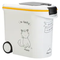 Curver Droogvoercontainer Kattensilhouet - tot 12 kg droogvoer - Curver Droogvoercontainer Kattensilhouet 