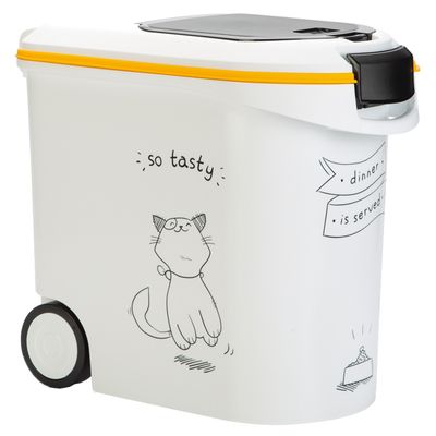 Curver Droogvoercontainer Kattensilhouet tot 12 kg droogvoer - Curver Droogvoercontainer Kattensilhouet