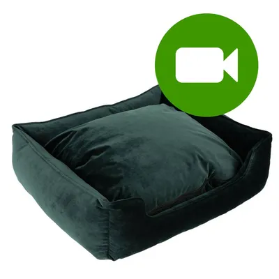Przycisk odtwarzania filmu prezentującego legowisko dla zwierząt. Kliknij tutaj, aby obejrzeć wideo produktu.