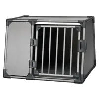  Trixie Aluminium grafit transportbur - L: B 92 x T 78 x H 64 cm
