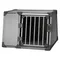 Trixie Transportbox Aluminium graphit B 92 x T 78 x H 64 cm (Größe L)