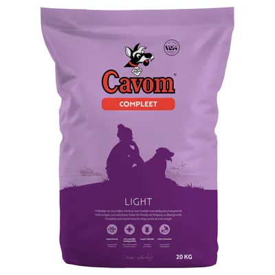 Cavom Complete Light hundefoder - 20 kg