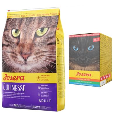 Zestaw: 10 kg Josera +  Josera Filet, saszetki, 6 x 70 g w super cenie! Culinesse, 10 kg