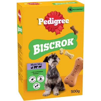 Pedigree Biscrok w 3 różnych smakach Pedigree Biscrok w 3 różnych smakach