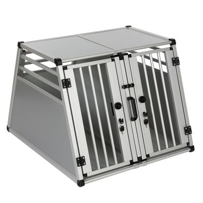 Přepravka AluRide - dvojitý box vel. L: Š 80 x H 92 x V 65 cm