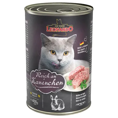 Leonardo All Meat 24 x 400 g Alimento umido per gatti
