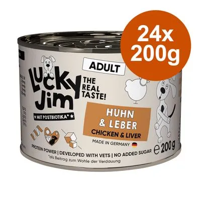 Lucky Jim MINI Adult 24 x 200 g voordeelverpakking