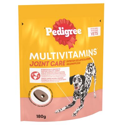 PEDIGREE® Multivitamins Joint Care 30 Soft Dog Chews 180g 180g