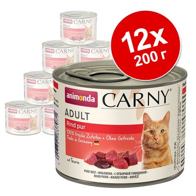 Mixed Megapack Animonda Carny Adult 12 x 200 г