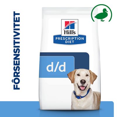 Hill's Prescription Diet Canine d/d Hundefôr med and og ris