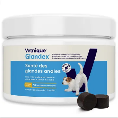 Glandex Friandises à mâcher pour les glandes anales Glandex Friandises à mâcher pour les glandes anales