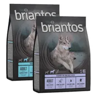 Probierpaket Briantos getreidefrei 2 x 1 kg  - Adult-Mix (Ente, Lachs)