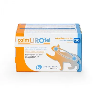 Calmurofel cat - cat supplements - 120 capsules