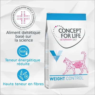 Concept for Life Veterinary Diet Weight Control pour chat Concept for Life Veterinary Diet Weight Control pour chat