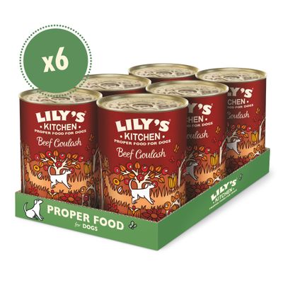 Lily's Kitchen Beef Goulash - Multibuy: 24 x 400g