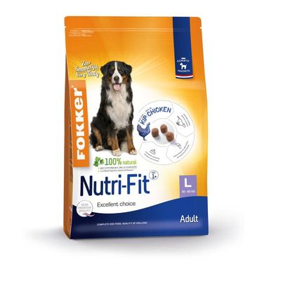 Fokker Adult Large Nutri-Fit Hondenvoer 13 kg