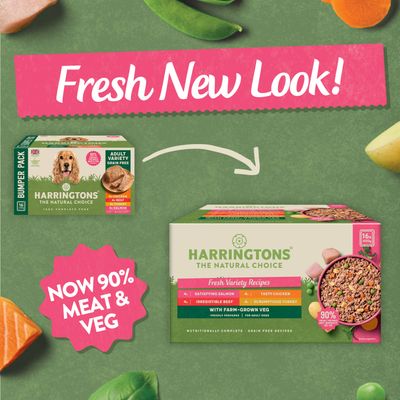 Harringtons Complete Adult Grain-Free - Fresh Variety Recipes - 16 x 400g
