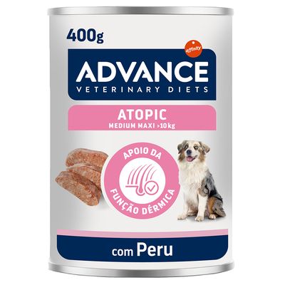 Advance Veterinary Diets Atopic Medium/Maxi para cães - Pack económico: 6 x 400 g