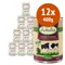 Lukullus Adult 12 x 400 g Mix 1 (2 gusti): Pollame & Agnello + Coniglio & Selvaggina